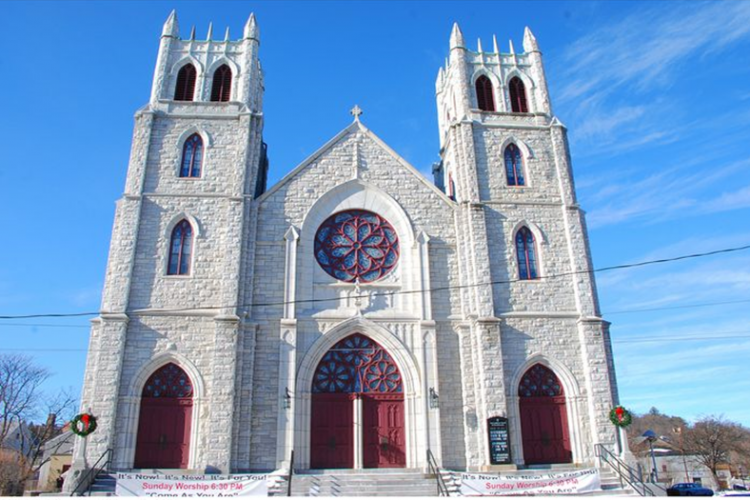 Church front