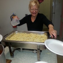 Plenty of pasta for everyone!